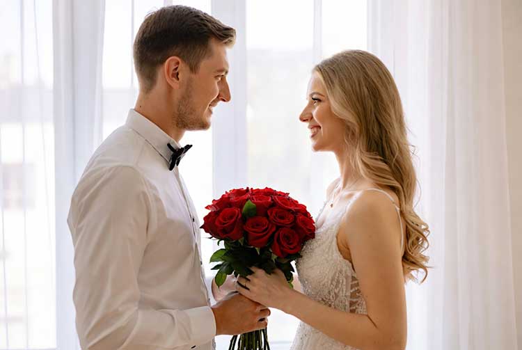 عروس و داماد 